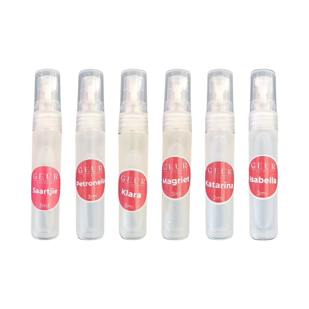 Dames Parfuum Ontdekkingsreis Sample Bundle