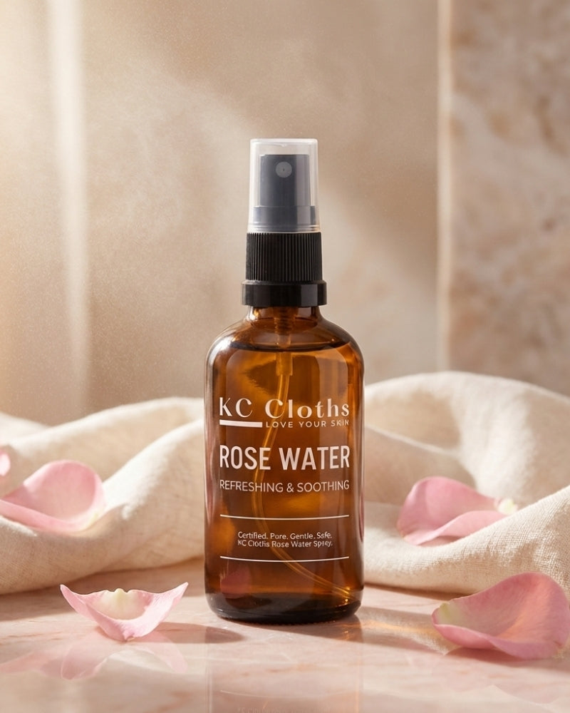 KC Cloths Rose Water Spray