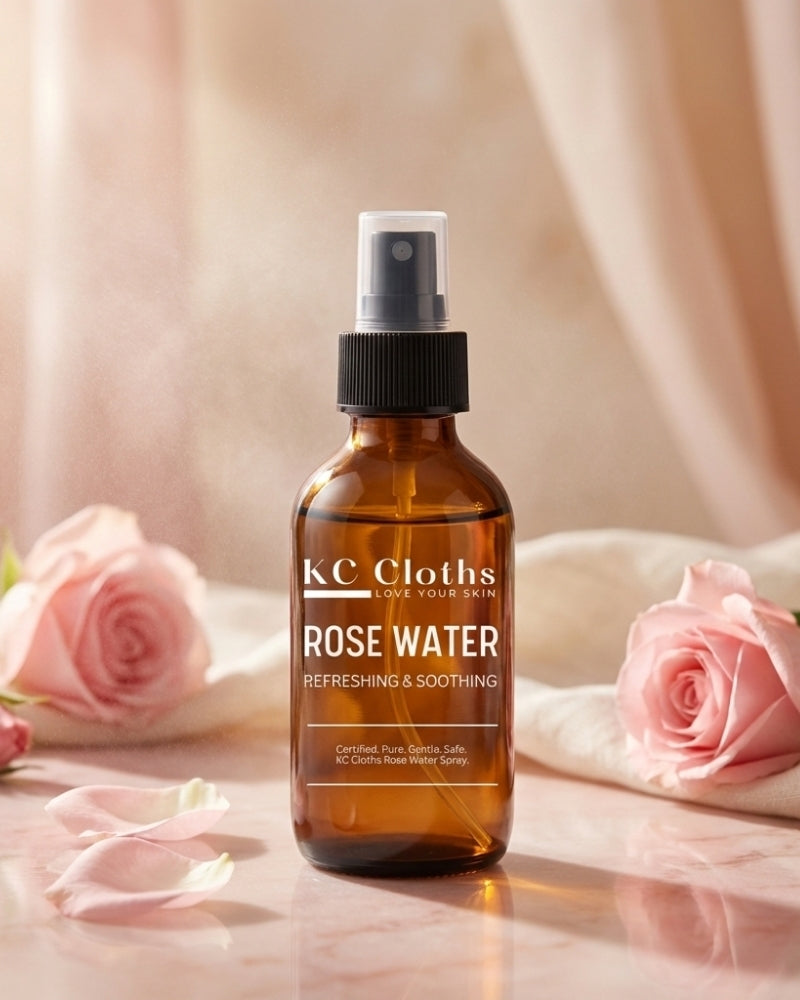 KC Cloths Rose Water Spray