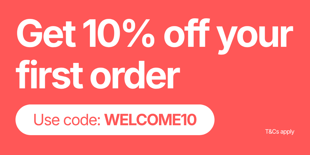 Get 10% off your first order